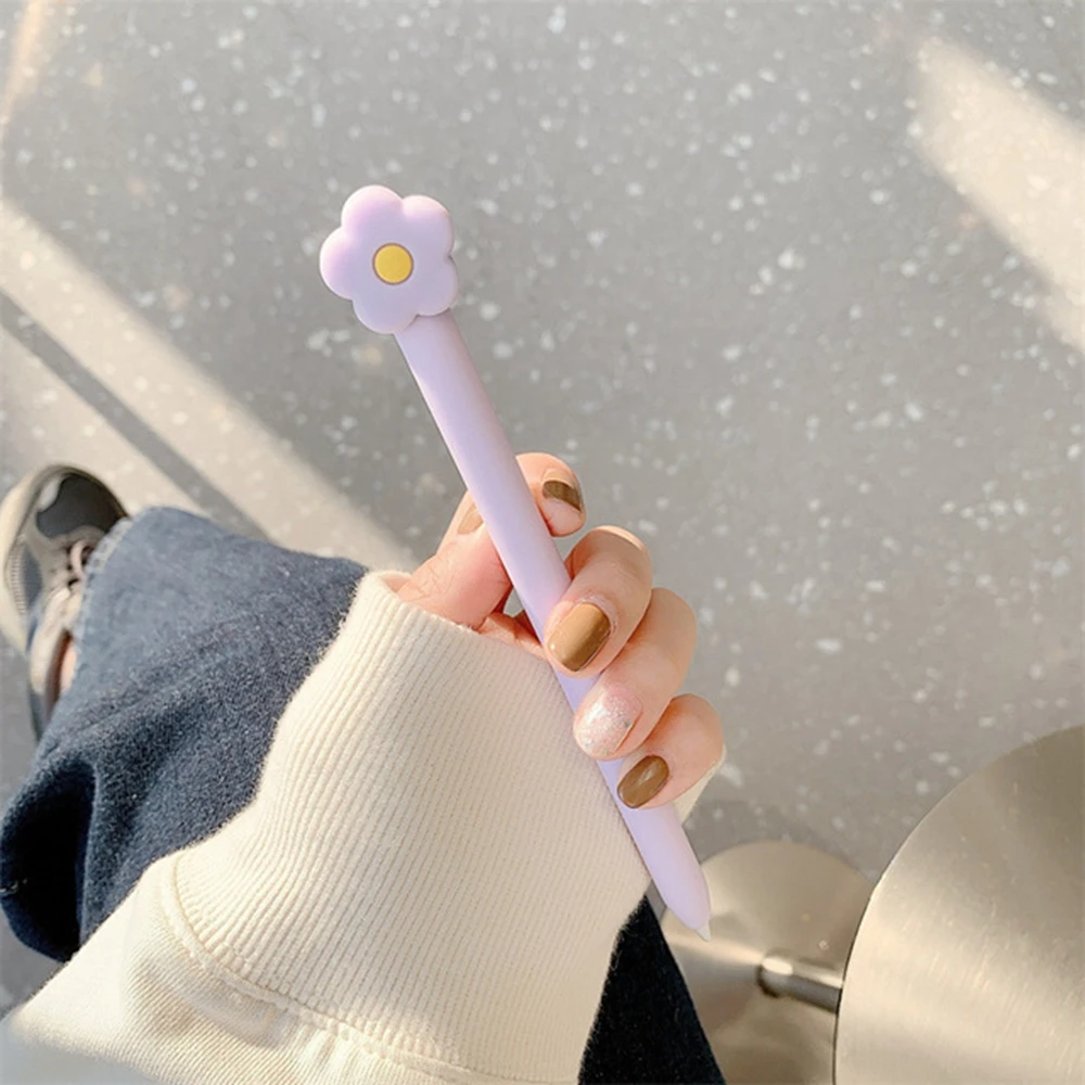 Милый мягкий силиконовый чехол Kawaii для Apple Pencil 1 2 Gen планшета сенсорная ручка