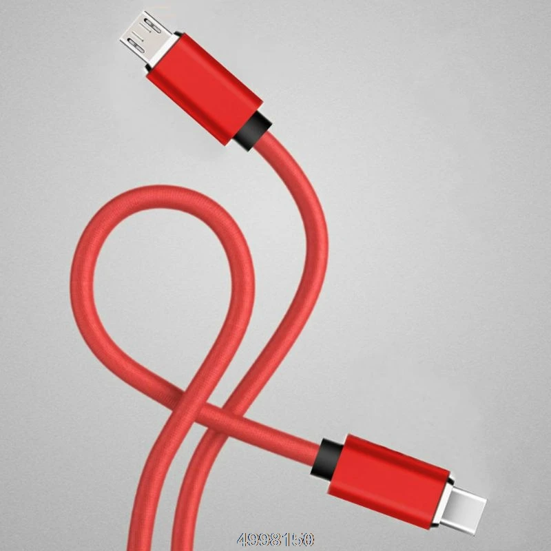 Тип C USB-C к Micro USB Male-кабель для зарядки передачи и синхронизации OTG Зарядное устройство для передачи данных Кабель-адаптер Шнур