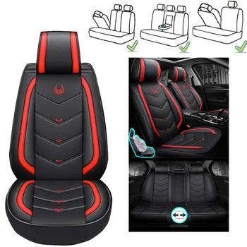 

Car Seat Cover Full Set Pu Leather Car Covers Auto Accessories for Nissan Navara D40 Note Pathfinder Patrol Y61 Y62 Primera P12