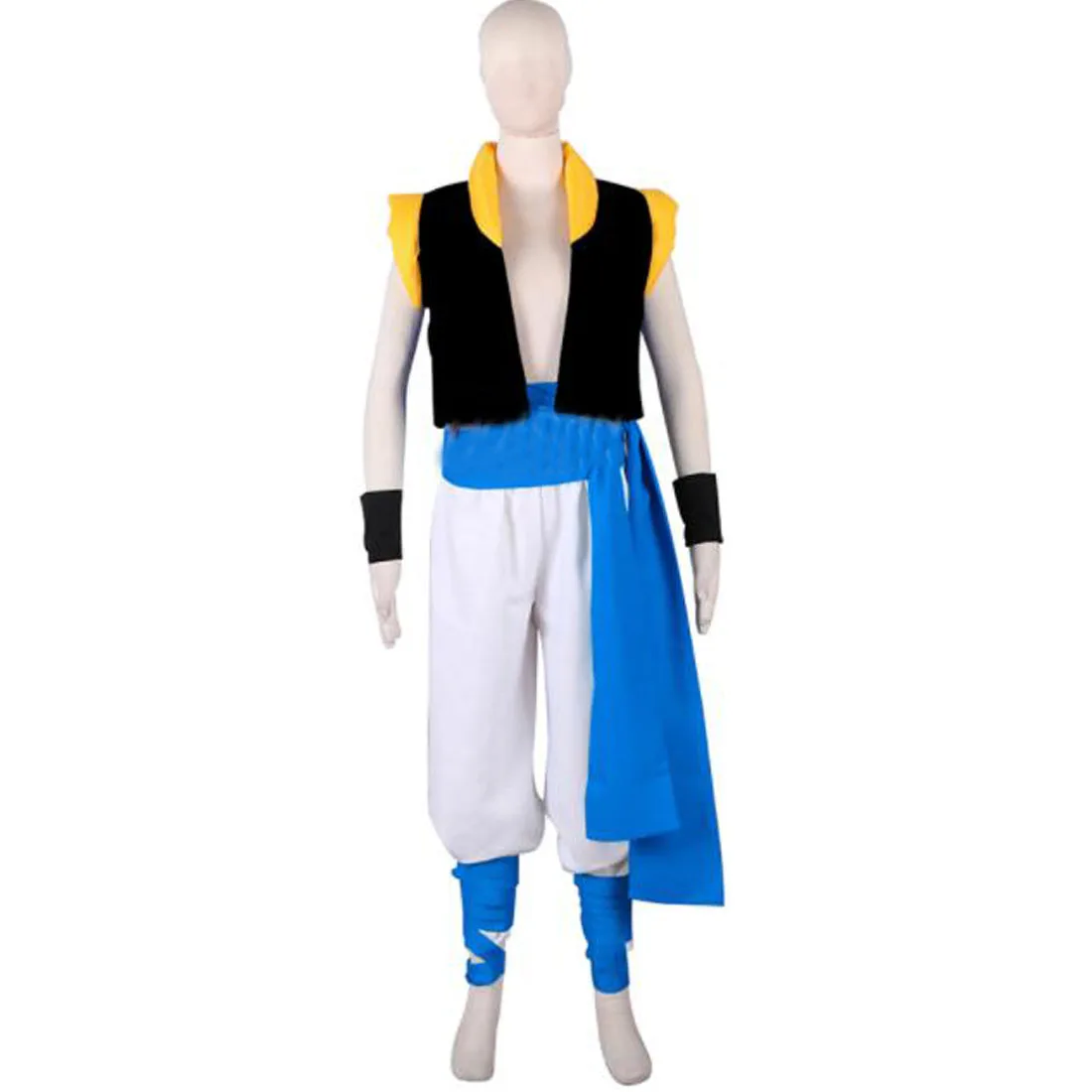 

2019 Japan Cartoon Super Cos Gogeta Cosplay Costume Halloween Clothing For Adult Carnival Outfit Sets New