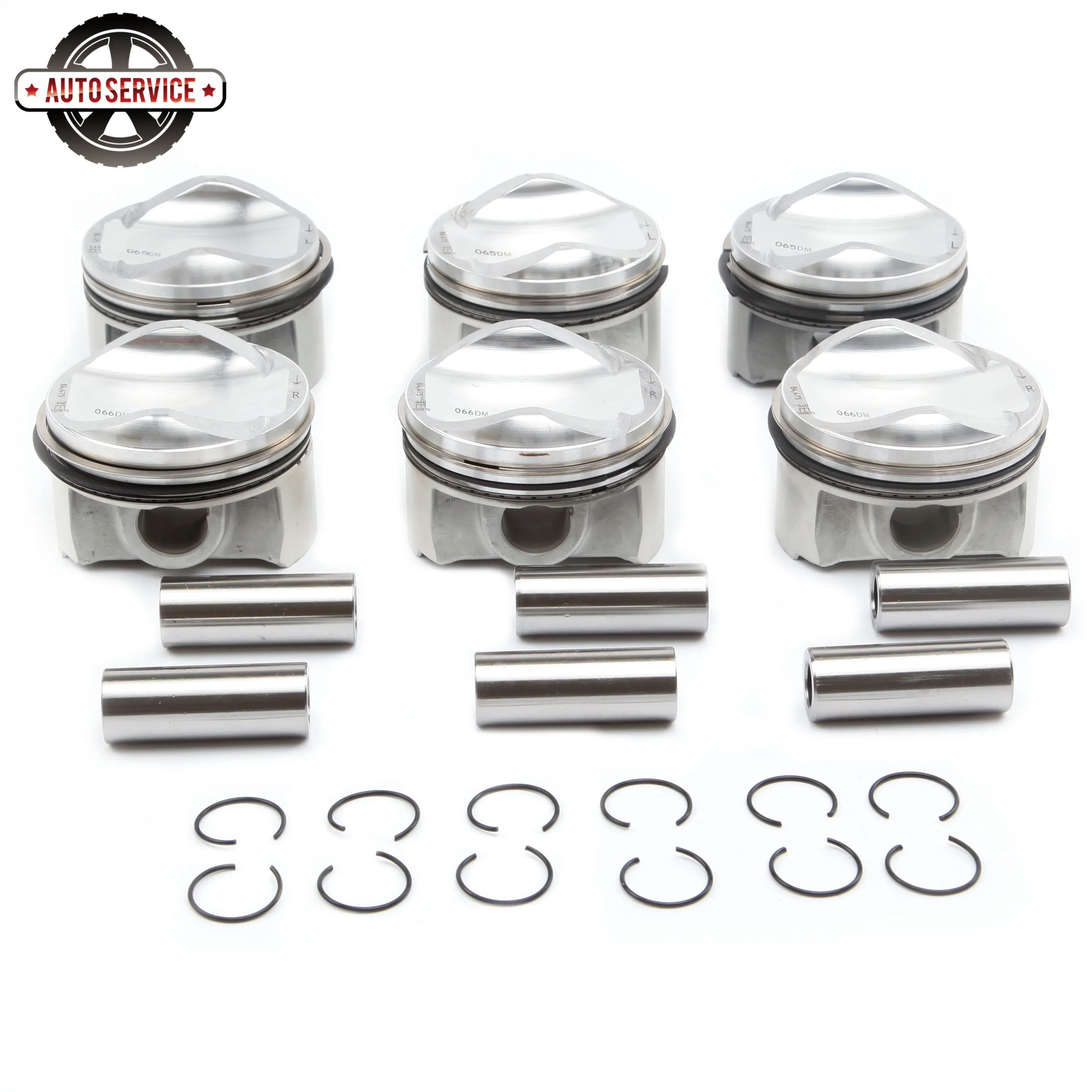 Поршневое и поршневое кольцо 06E 107 065 DM 84 51 мм для Audi A4 A5 A6 A7 A8 Q5 Q7 VW Touareg 3 0 T Pin 22
