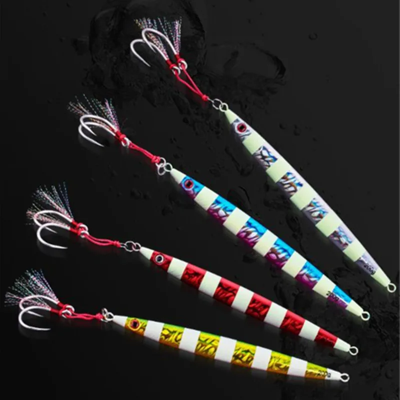 Ufishing Fast Sinking Jigging Fishing Lure 1Piece/Lot Boat Baits 100g 150g 250g 400g Deep Sea Jig | Спорт и развлечения