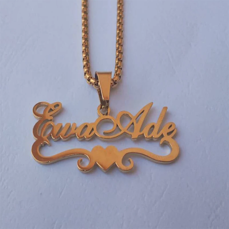 Customized Names Pendant Necklace 