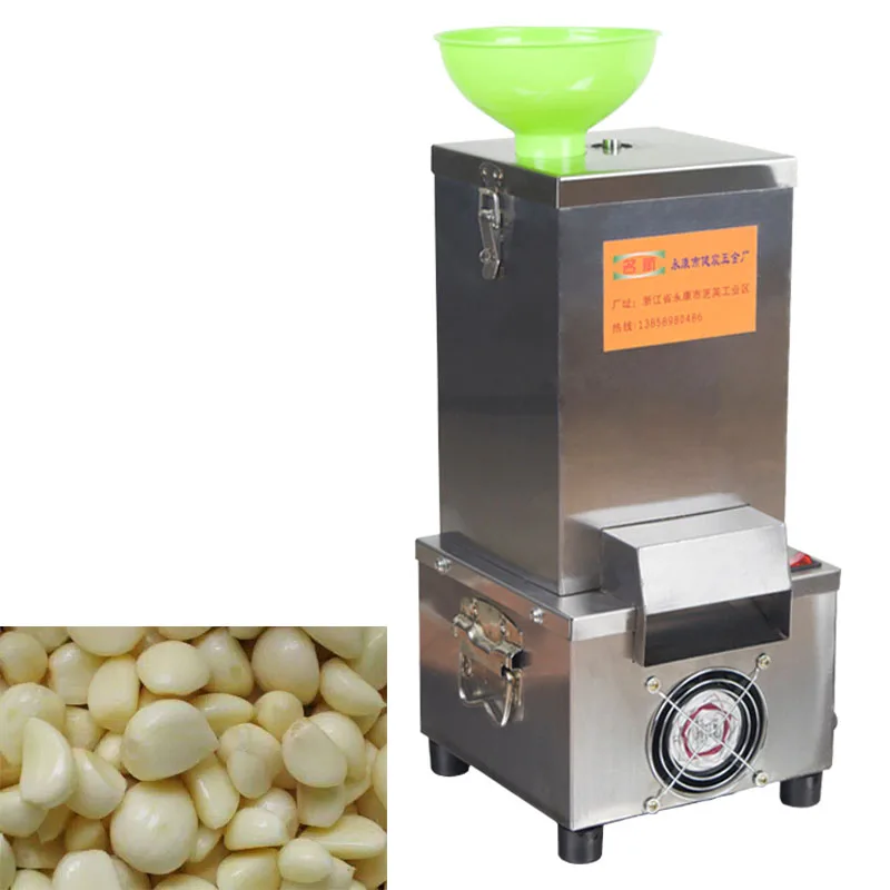 

Коммерческая электрическая машина для чистки чеснока 220 В 220 Вт 25 кг/ч