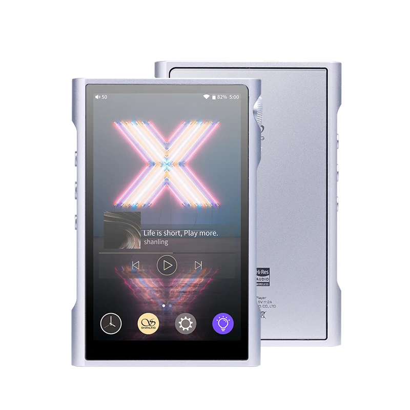 SHANLING M3X Android MQA Bluetooth Portable Music Player MP3 Dual ES9219C DAC AMP DSD256 PCM 384kHz 3.5mm/4.4mm Wi-Fi