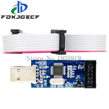 

1PCS USBASP USBISP AVR Programmer USB ISP USB ASP ATMEGA8 ATMEGA128 Support Win7 64