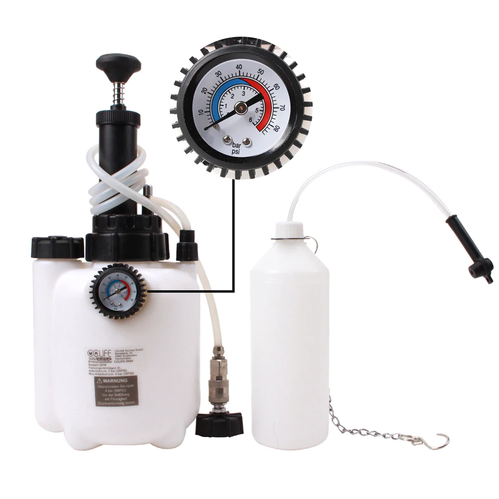 

Portable Home Use Brake Fluid Replacement Tool Car Brake Fluid Refill Dispenser Auto Maintenance Repairing Tools