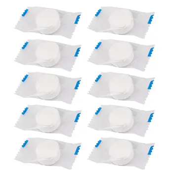 

100pcs Mini Compressed Towels Disposable Non-woven Tissue Towel for Travel Camping Salon Facial Tissue