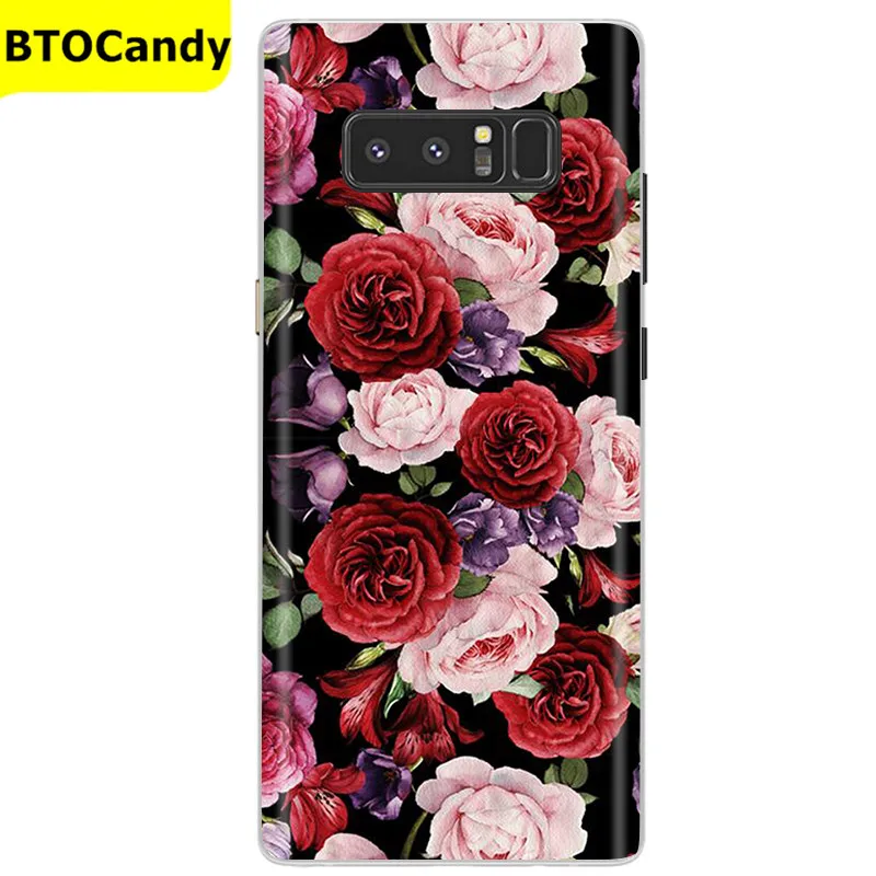 For Samsung Galaxy Note 8 Case N950F N950 Soft Tpu Silicone Case For Samsung Galaxy Note 8 Note8 Back Phone Cases Coque Fundas mous wallet Cases & Covers