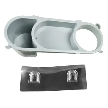 

Bathroom Wall-Mounted Suction Cup Hair Dryer Holder Shelf Stand Comb Rack PP Storage Organizer Strong Sucker Drop Shipping