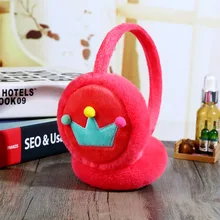 1 предмет, зимние теплые наушники с ушками для мальчиков и девочек, милые плюшевые детские теплые наушники с кроличьим мехом и мультяшной короной, утепленные детские наушники с ушками 1 предмет, зимние теплые наушники с ушками для мальчиков и девочек, милые плюшевые детские теплые наушники с кроличьим мехом и мультяшной короной, утепленные детские наушники с ушками