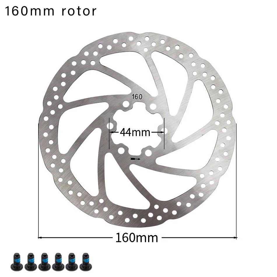 160mm rotor