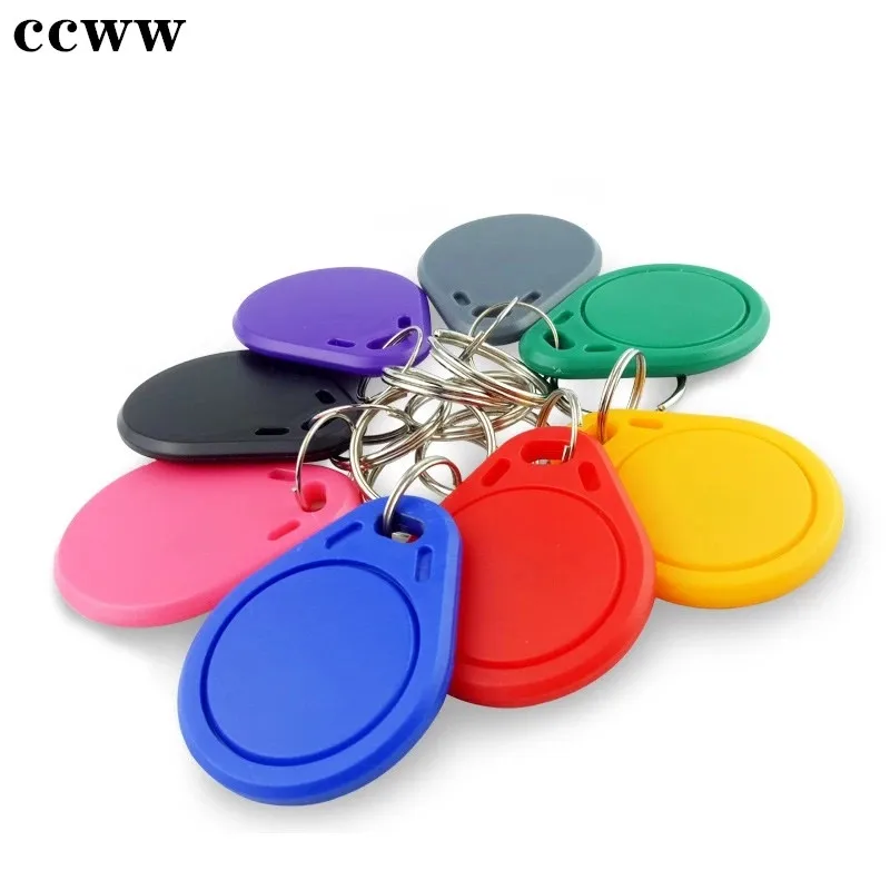 Popular Design Patterns 13.56MHz UID S50 1K Rewritable RFID Keyfobs Waterproof Key Tag Changeable NFC Access Control Card rfid keyfobs rfid cards rfid tag nfc keyfobs nfc access controller