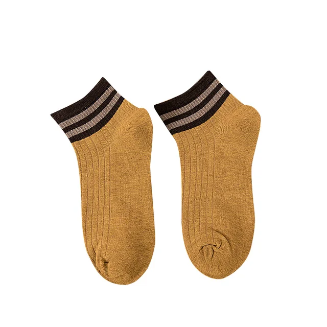 Funny Cute Cotton Loose Striped Crew Socks Women Fashion Colorful Harajuku Designer Retro Long Socks New Year Christmas Gifts 5