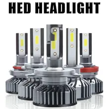 F2 Автомобильный светодиодный головной светильник DOB H1 H3 H4 H7 H11 9005 880 дальнего и ближнего светильник светодиодный головной светильник