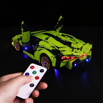 

LED Lighting Kit For 42115 Blocks Accessories For Kids (LED Included Only, No Block Kit) - Remote Control Version