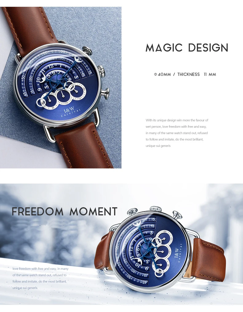 Relogio masculi карнавальный роскошный бренд для мужчин s Vogue Топ креативные кварцевые часы с хронографом для мужчин повседневные водонепроницаемые часы сапфир