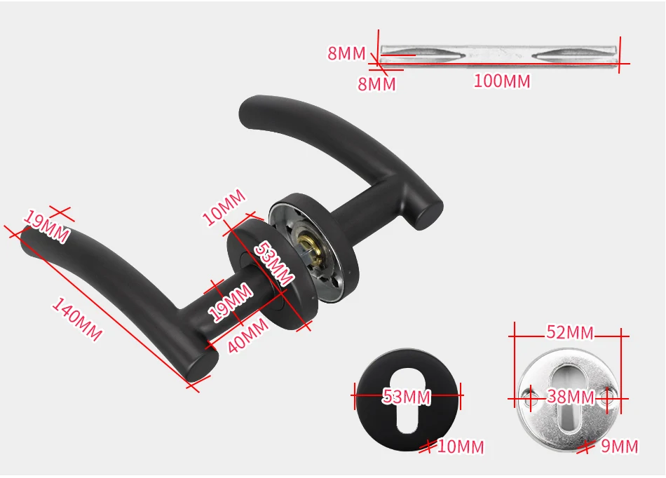 LH1006-Modern-black-color-stainless-steel-tube-lever-door-handle-bedroom-washroom_13