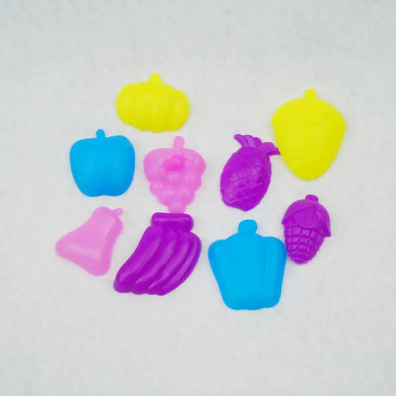 9 шт./компл. Новый Цветной Песок Плесень игрушки Моделирование фрукты Пластилин