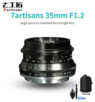 

7artisans 35mm F1.2 Prime Lens for Sony E-mount / for Fuji XF APS-C Mirrorless Camera Manual Focus Fixed Lens A6500 A6300 X-A1