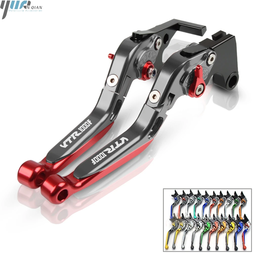 

Motorcycle Brakes Clutch Levers Adjustable Foldable Extendable FOR HONDA VTR 1000F VTR1000F/FIRESTORM 1998-2005 1999 2000 2001