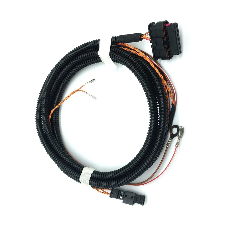

car accessories ACC Adaptive Cruise Wire Cable ACC Sensor Harness Plug For VW Tiguan Kodiaq Q2 5QF 973 707 2Q0907572J M