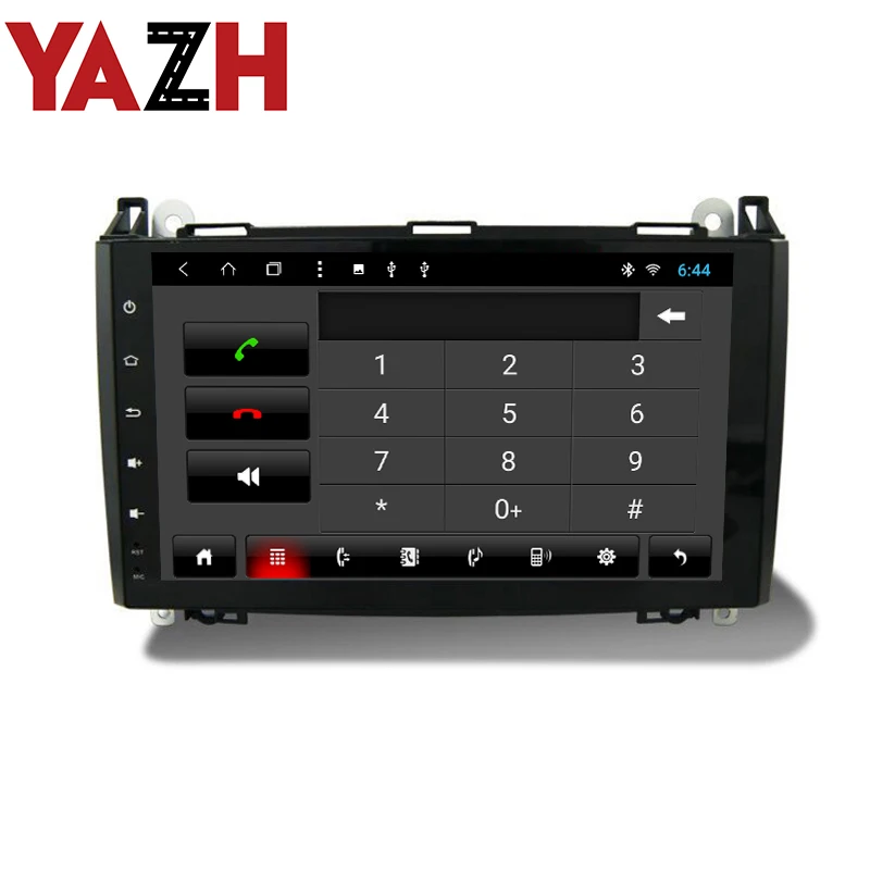 Головное устройство YAZH 2 din для Mercedes B200 W169 W245 с android 9 0 автомобильное стерео fm