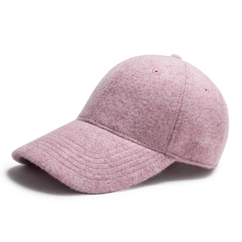 Новая модная Регулируемая шерстяная шапка для зимних видов спорта на открытом воздухе теплая Бейсболка для взрослых Кепка в стиле хип-хоп - Цвет: P