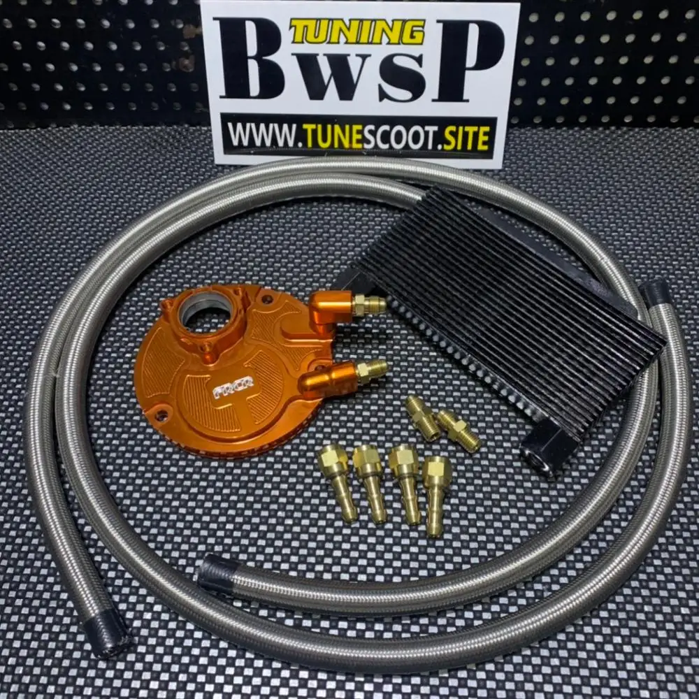 Система масляного охлаждения BWS125 ZUMA125 CYGNUS125 GTR125 гоночные двигатели ЗАПЧАСТИ ДЛЯ
