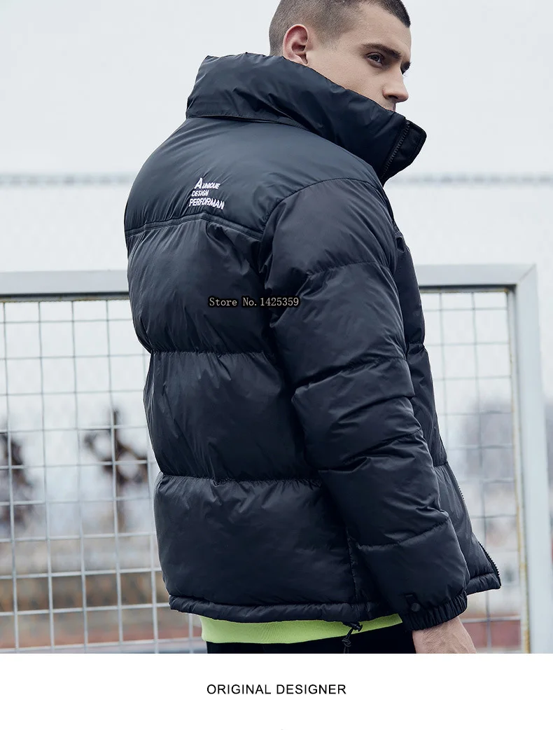 Зимняя куртка для мужчин зимняя куртка пальто парка Hombre толстое теплое пальто Мужская ветровка со стоячим воротником молодежное пальто Veste homme hiver