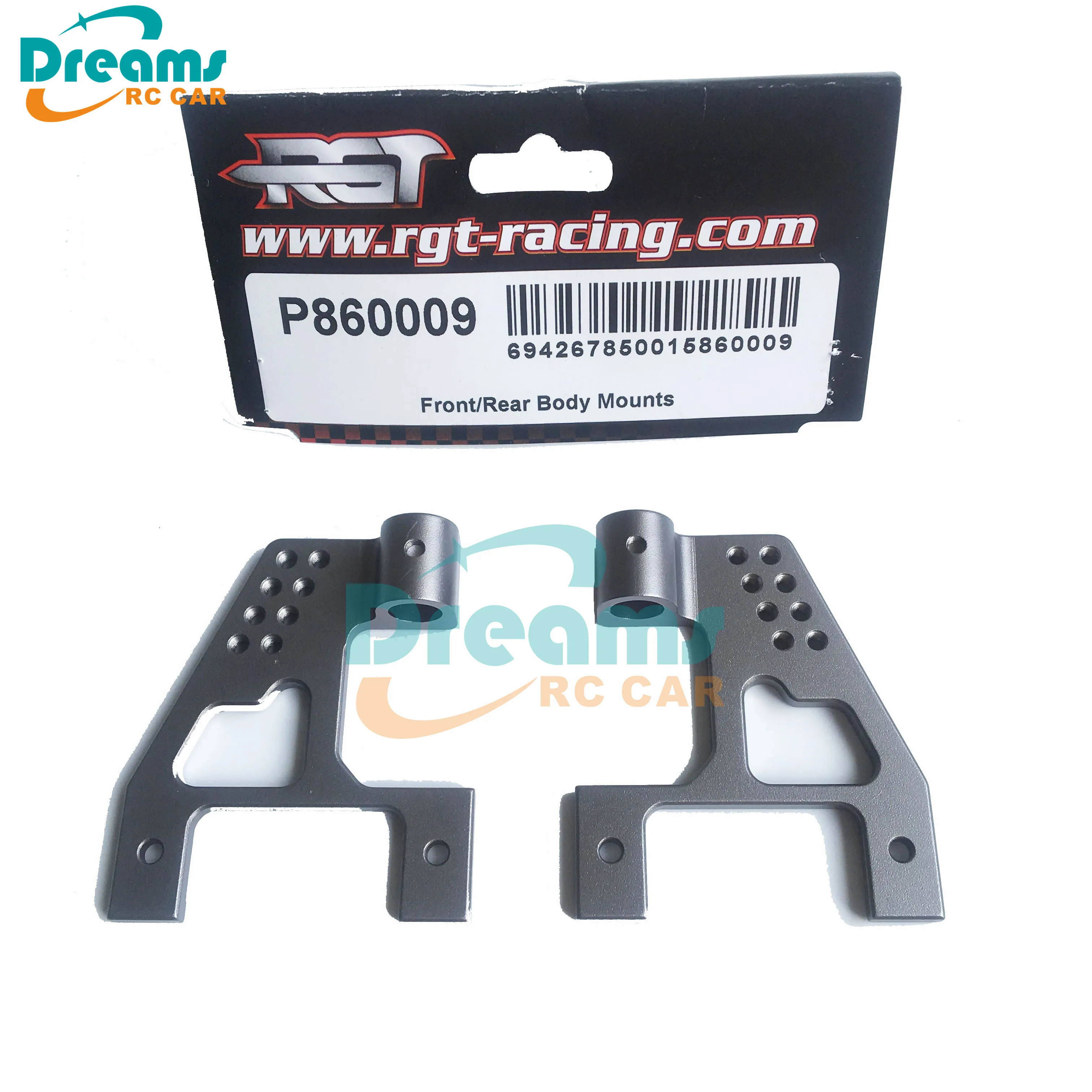 

RGT RC Spare Parts P860009 Front/Rear body plates (AL.) For EX86100 Rock Cruiser RC Crawlers