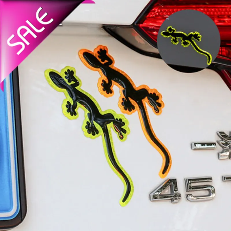 

Car Reflective Luminous Personality Warning Car Sticker Gecko for BMW Audi Mercedes Benz Volkswagen Toyota Ford Honda Nissan Kia