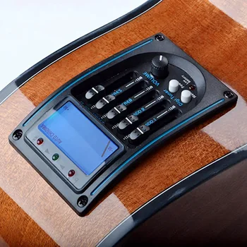 

Guitar Pickup LC5 Band Guitar Pickup Acoustic Electric Guitar Pickup Amplifier Preamp EQ Equalizer Pickup Tuner Piezo Ceramic W1