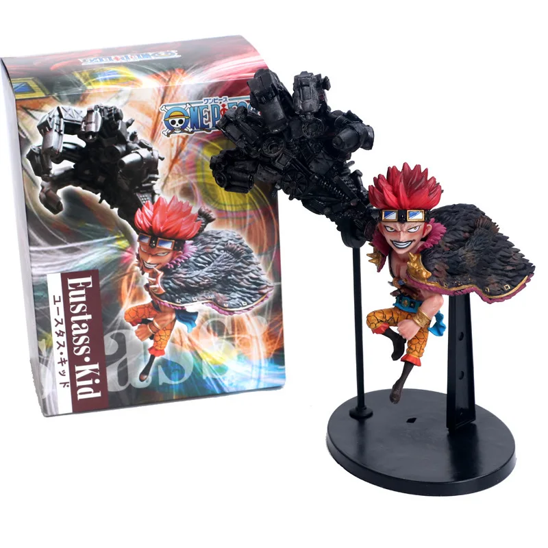 NEW hot 20cm One Piece Eustass Kid Action figure toys doll Christmas gift with box (3)