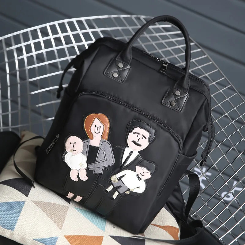  Large Capacity Mummy Diaper Bags Zipper Mother Travel Backpacks Maternity Handbags Pregnant Women B