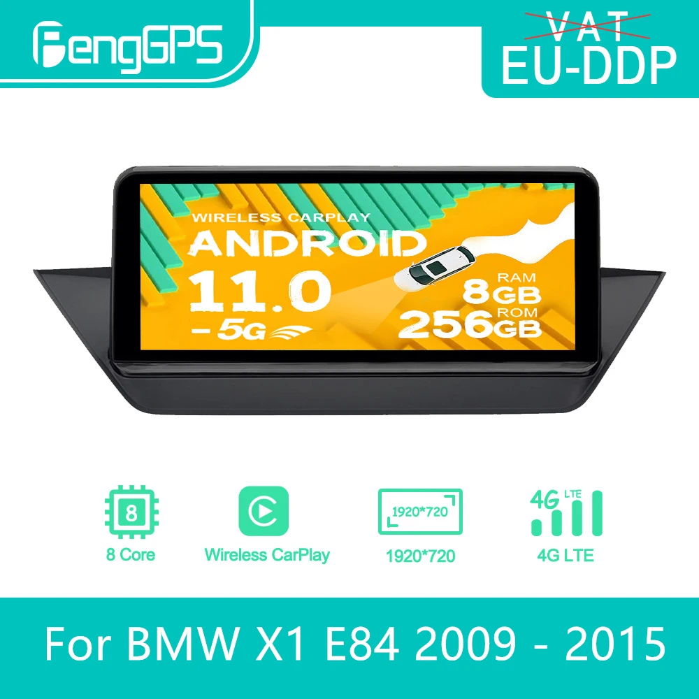 Per Bmw X1 E84 2009 - 2015 Autoradio Android Stereo Multimedia Lettore Dvd Autoradio Touch Screen Gps Navi