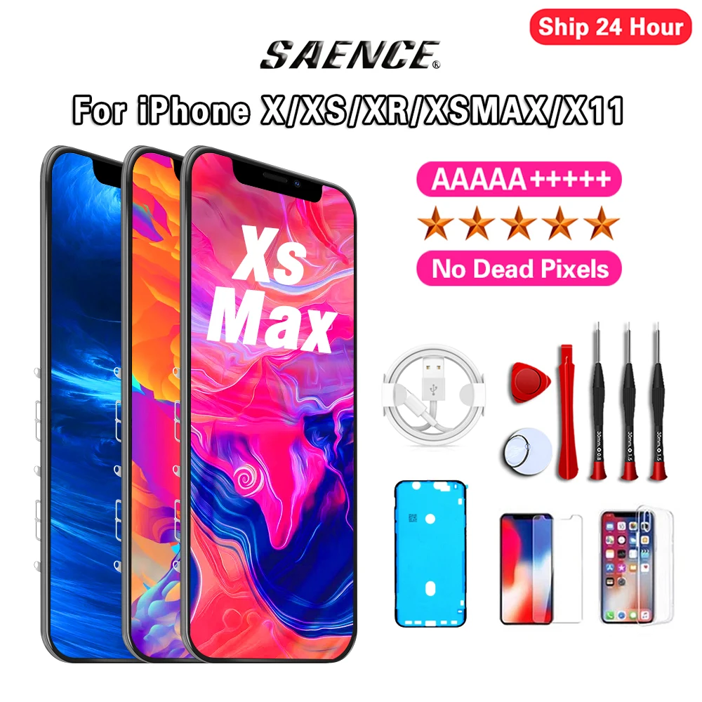 Incell–écran LCD OLED de remplacement avec 3D Touch, True Tone, AAA +++, pour iPhone X XR XS Max 11 Pro pantalla