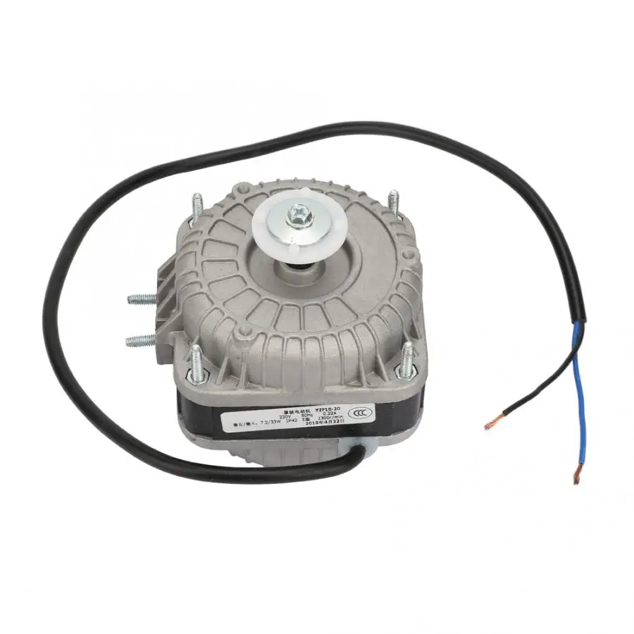 

Refrigerator Condenser Motor YZF10-20 High Rate Condenser Motor Fit for Refrigerator Industry 33W 220V 0.25A
