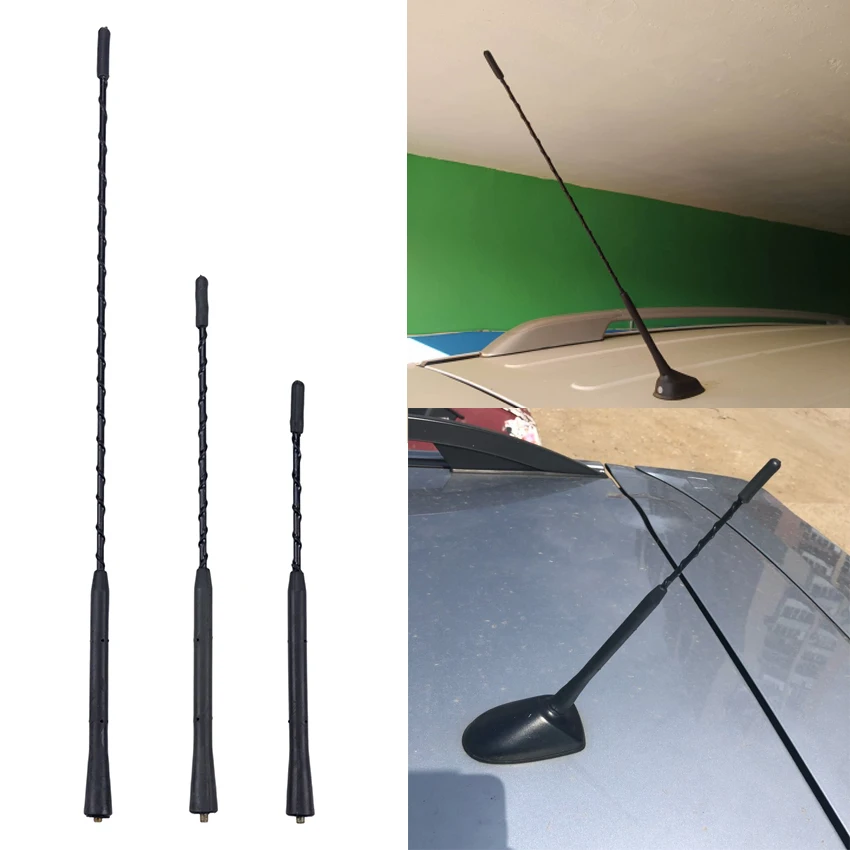 Details about    9.4 inch Universal Car Radio Flexible Anti Noise Best  Aerial Antenna.