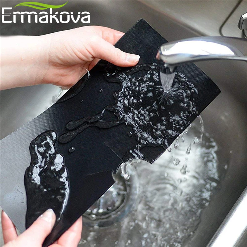 ERMAKOVA 2/4 шт крышка горелки печи антипригарная многоразовая газовая плита конфорка