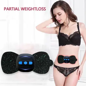 

Portable 6 Modes Electric Cervical Spine Mini Massage Patch Vibration Muscle Relaxation Shoulder Neck Massager Rechargeable