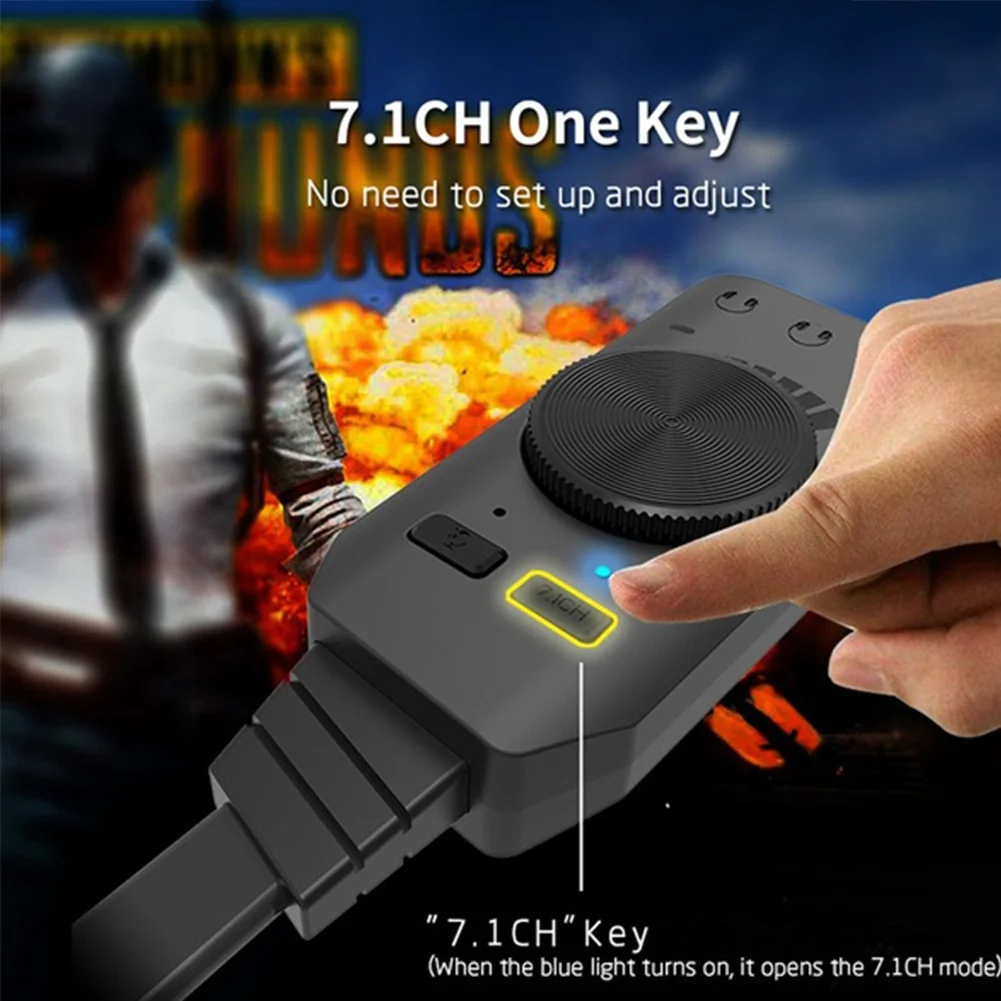 GS3 стерео звуковая карта Аудио Виртуальная 7,1 канал внешний USB черный адаптер конвертер 3,5 мм гарнитура для ПК настольный ноутбук