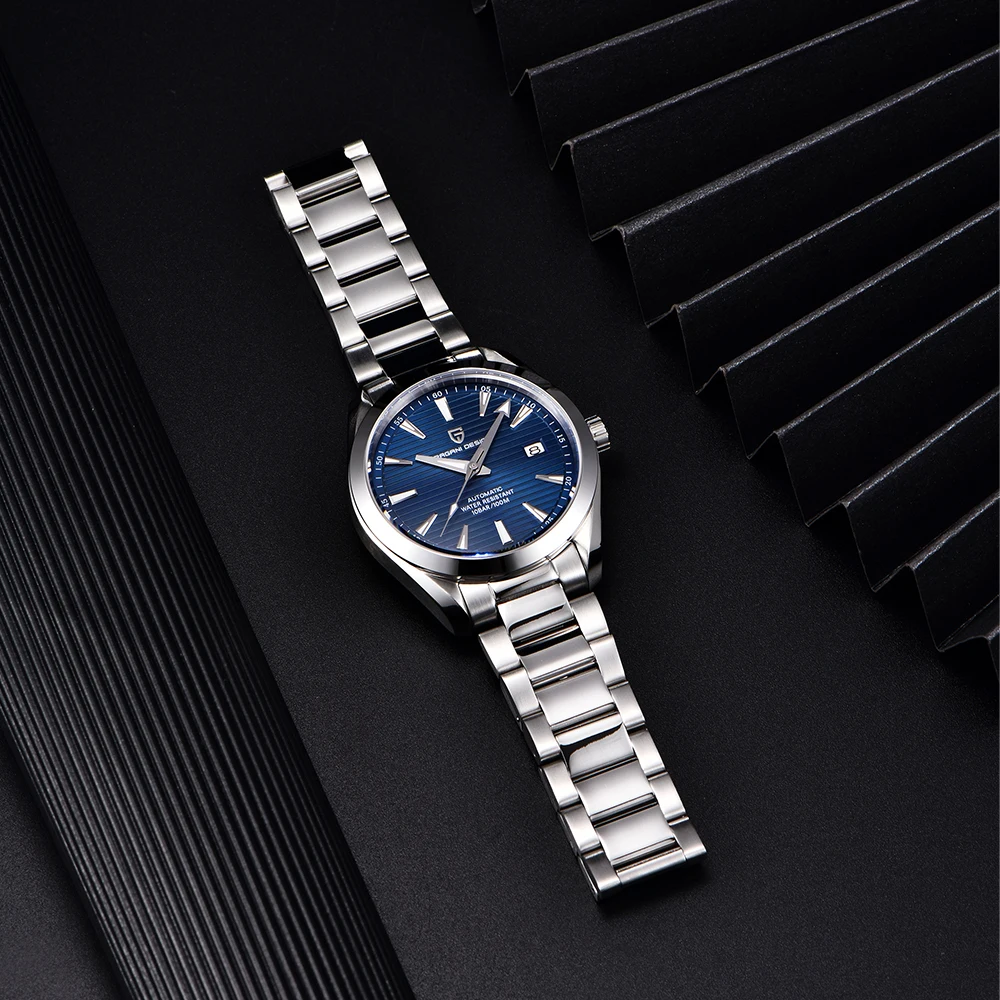 PAGANI DESIGN Japan NH35 Men Mechanical Wristwatches Sapphire Glass Automatic Watch Waterproof 100M Stainless Watch for Men