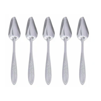 

5pcs 12cm Long Bird Feeding Spoon Stainless Steel Parrot Food Feeding Milk Powder Cockatiel Spoon Birds Accessoires