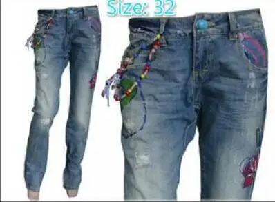 Новинка года; испанские дизайнерские джинсы; различные модели - Цвет: 4