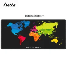 Mouse Pad  Large Gaming Mouse Pad Anti-slip with Locking Edge Mousepad Keyboard Pad Desk Pad For Laptop