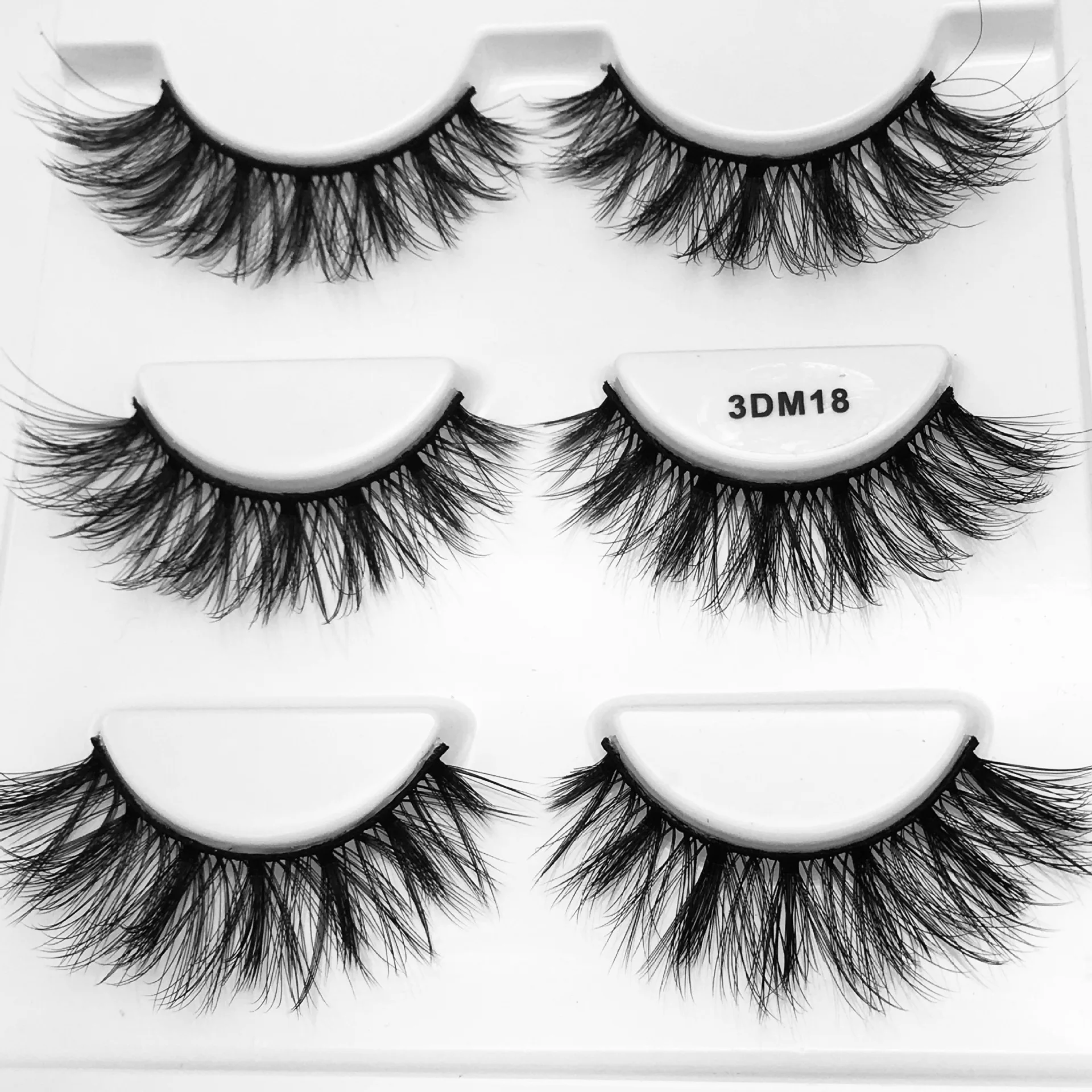 

3D False lashes Thick Crisscross Makeup False Eyelash Extension Natural Volume Soft Faux Eye Lashes Sexy 5 pairs Mink Eyelashes