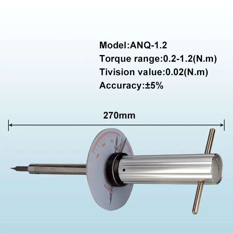 Shahe Dial Torque Driver Высокая точность аналоговые отвертки ручные инстременты - Цвет: 0.2-1.2N.m