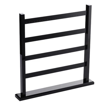 

Acrylic Earring Display Stand Shelf Earring Holder Jewelry Showing Stand Showcase