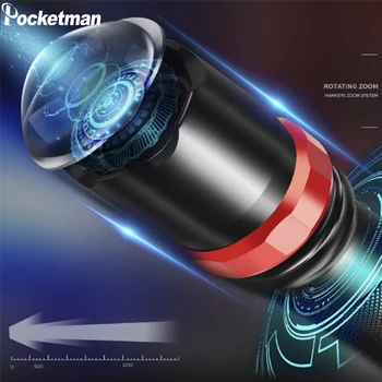 

Powerful LED Flashlight with Power bank Function 8000LM Zoom Torch Waterproof Flashlight USB Rechargeable Flashlight